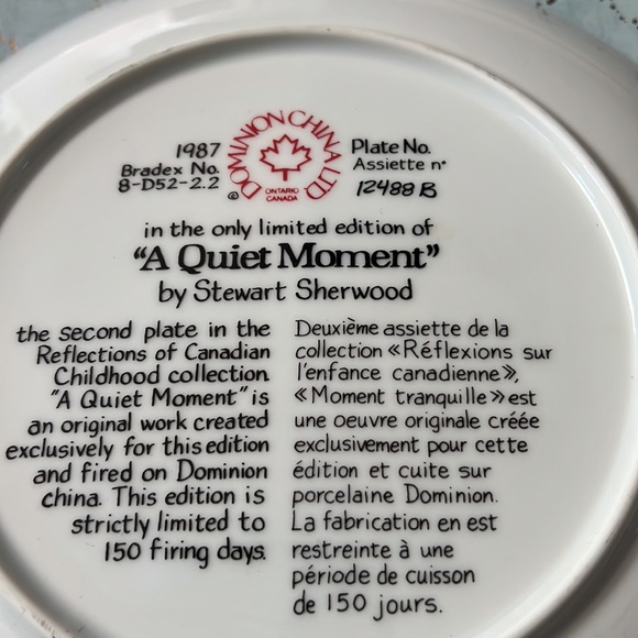 “A Quiet Moment” Stewart Sherwood 2nd in the Reflections of Canadian Childhood - Picture 5 of 6